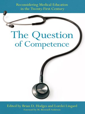 cover image of The Question of Competence
